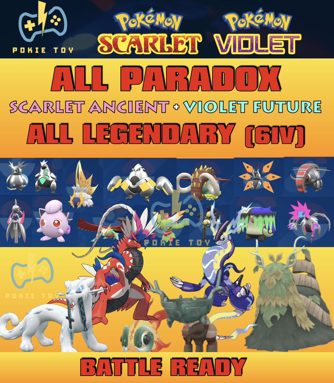 Pokémon Scarlet & Violet Dlc: Should Legendaries Be Paradox Pokémon? - IMDb