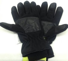 NEW Tek Gear Mens Black S/M Tek Gloves Microfleece NWT 24