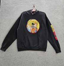 Dragon Ball Z Men Sweatshirt Large Black Son Goku Super Saiyan 3 Graphic READ