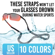 Floating Sunglass Strap Adjustable Eyewear Retainer Glasses Straps Neck Cord