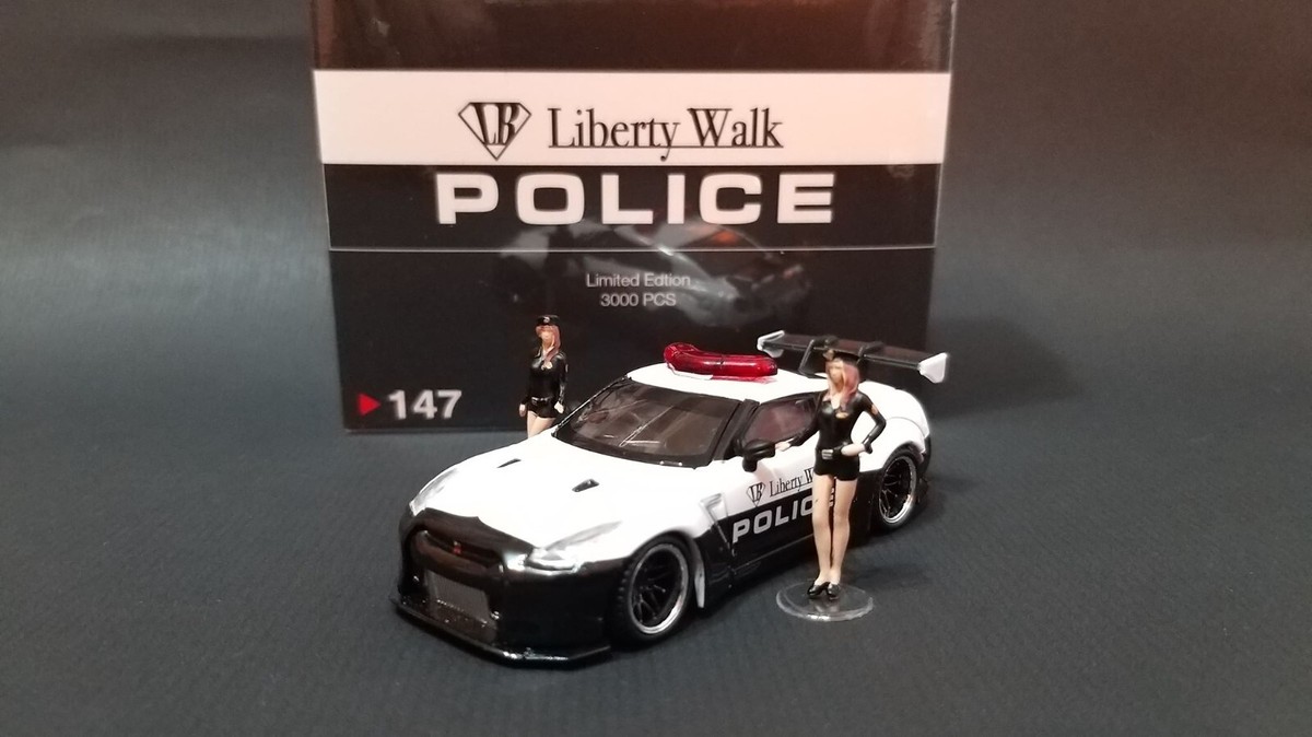MINI LB*WORKS Nissan GT-R R35 Liberty Walk Police Limited MINI LB*WORKS Nissan GT-R R35 Liberty Walk Police Limited