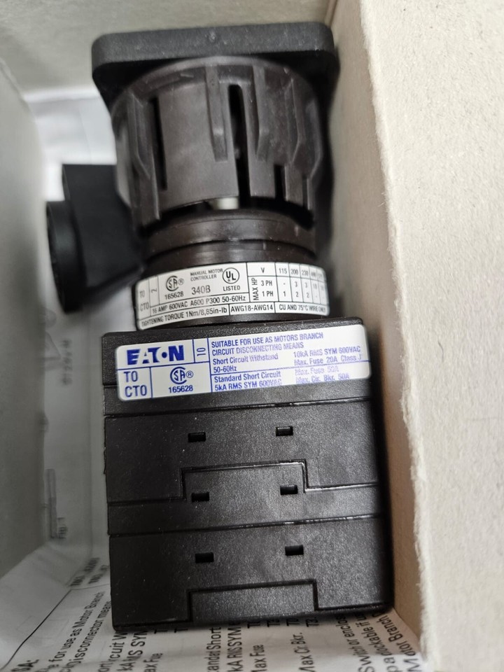 EATON MOELLER T0-4-8344/EZ T0-4-8344/EZ - On-Off switch, T0, 20 A | eBay