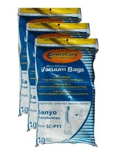 Generic 30 Fits For Sanyo Vacuum Bags Transformax # 201