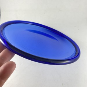 Made In France Arcoroc Vintage Cobalt Blue Glass Plates Home Living Dining Serving Stokfella Com