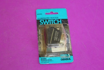 #ad General Parts Illuminated Rocker Switch. Part 40390. $5.00