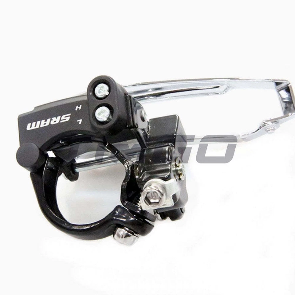 Sram X4 MTB Bike Front Derailleur 3×7/8 Speed Dual Pull Clamp-on 31.8/34.9mm - Image 4 of 4