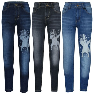 unicorn jeans for girls