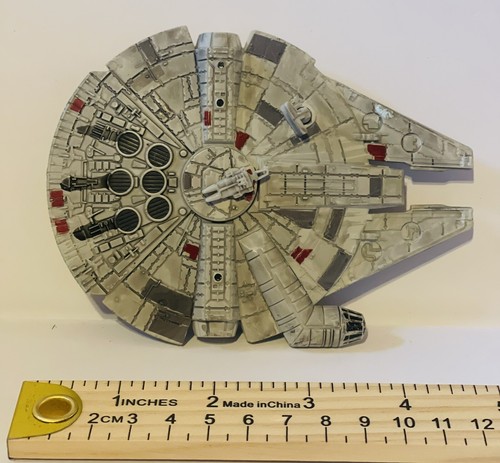 Vintage Star Wars Millennium Falcon Die Cast 5” missing Radar - Picture 3 of 3