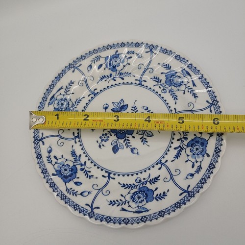 Dos (2) Platos de Pan Johnson Brothers INDIES Azul 6" Hechos en Inglaterra - Imagen 11 de 11