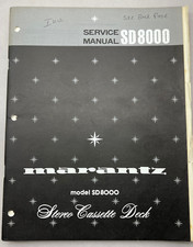 Marantz SD8000 Original Service Manual Free Shipping