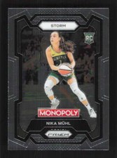 Nika Muhl 2024 Panini Prizm WNBA Monopoly Rookie Seattle Storm #4