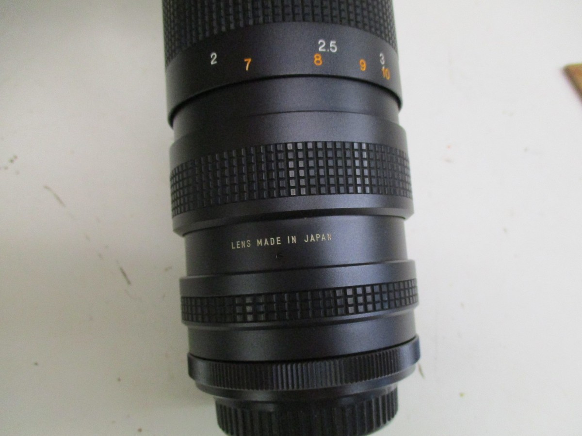 レア　asanuma auto zoom 90-230mm f3.8 Asanuma Auto Zoom 90-230mm F3.8 F-mount Used Lens, No Fungus or