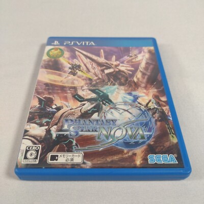 Japanese Phantasy Star Nova PS Vita PlayStation Vita Japan Import Complete CIB