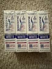 12x Sensodyne Clinical White Toothpaste 0.8oz Each. Sealed. Expires 1/27