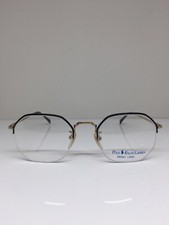 New VINTAGE Polo Ralph Lauren Polo Classic XXll EYEGLASSES C. Black w/ Gold 52mm