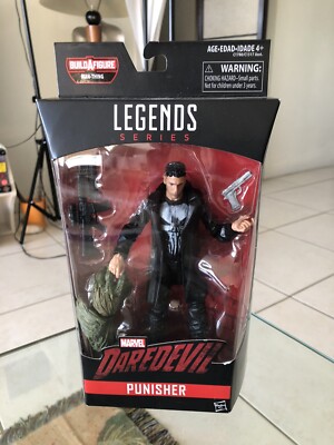 New Sealed Marvel Legends Series BAF Man Thing Daredevil Punisher ...