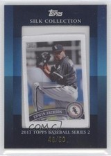 2011 Topps Silk Collection 48/50 Edwin Jackson 10yf