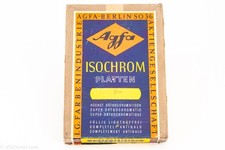 Agfa Isochrom Platten 13x18 cm Photographic F...