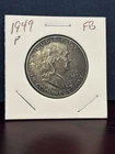 1949-P Franklin Half Dollar – Full Bell Lines, Strong Strike, Heavy Toning