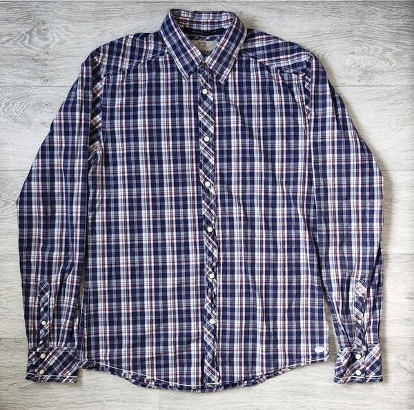 Men Scotch&Soda Shirt Navy 38 / M #NUTU