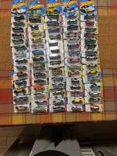 Hot Wheels Diecast Car Collection Lot of 72 different cars 1:64 Scale