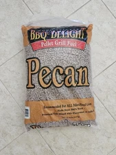BBQR's Delight Pecan Flavor BBQ Wood Pellets Grill Fuel 20 Lb Bag All Natural