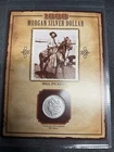 1888-P Morgan Silver Dollar Coin & BILL PICKETT Stamp Set - Legends Of The West