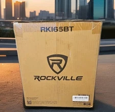 Rockville RKI65BT Dual UHF Wireless Microphones+Bluetooth Karaoke Mic Interface