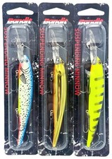 Lot of (3) Bandit Lures Suspending Minnow · 3/4 oz · 4-5/8" · Multicolor