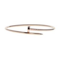 Cartier 18k Rose Gold Juste Un Clou Bangle Br...