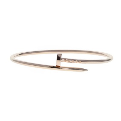 Cartier 18k Rose Gold Juste Un Clou Bangle Bracelet Size 16