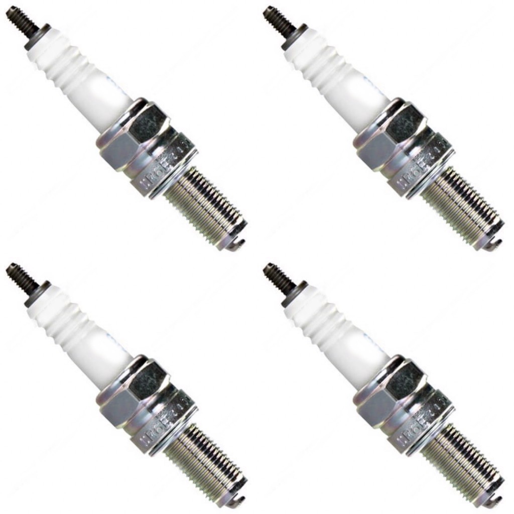 NGK For Arctic Cat TRV 500 Core 2013 Nickel Spark Plug Box of 4 CR7E