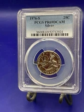 1976-S Washington Silver Quarter PR69DCAM PCGS