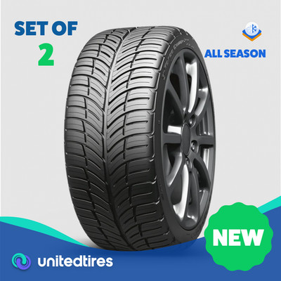 Set of (2) New 235/45ZR17 BFGoodrich g-Force Comp-2 A/S Plus 97W