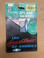 Vintage Nos Chevy Truck Mud Flaps Splash Guards The Heartbeat Of America 7x11