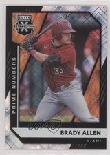 2021 Panini Elite Extra Edition Prime Numbers A 73/218 Brady Allen #149 4z8