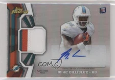 2013 Topps Finest Rookie Auto Patch Mike Gillislee #RAP-MGI RPA Patch Auto RC