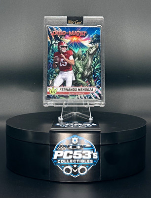 Wild Card 2026 Dino-Might/Dino Eruption Fernando Mendoza Rookie 1/5
