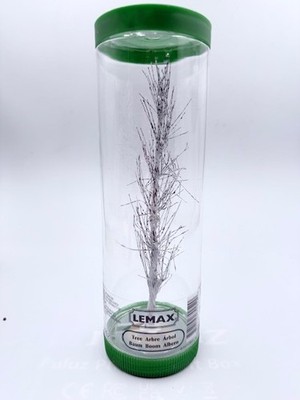 Lemax Christmas Bristle Tree #74252 Village Landscape 8'' H W/ Magnetic base #4