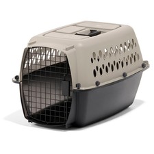 Vari Small Plastic Portable Dog Kennel Airline Friendly Pet Carrier 24" Pets