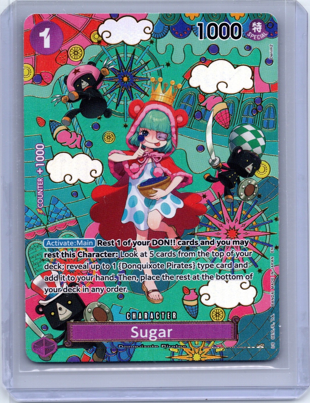 Sugar - (SP) Foil R The Azure Sea's Seven OP10-065 NM
