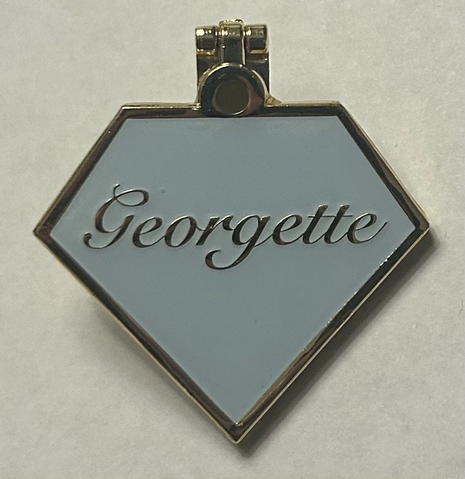 Disney Loungefly - Georgette - Dog Collar - Hinged Locket - Oliver & Company Pin
