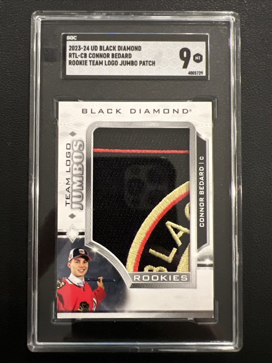 2023-24 Upper Deck Black Diamond - Rookie Team Logo Jumbo