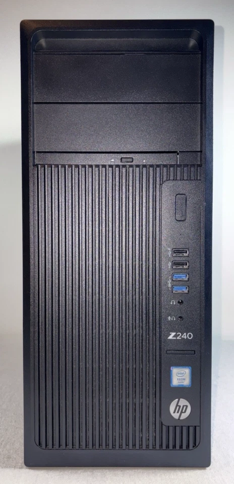 HP Z240 Workstation Xeon E3-1240 v6 16GB RAM 256 GB SSD NVIDIA M2000 Win 11 Pro$ - Image 3 of 4