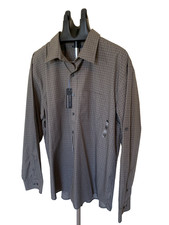 Van Heusen Studio - Long Sleeve Dress Shirt Slim Fit XXL NWT - Plaid Pattern