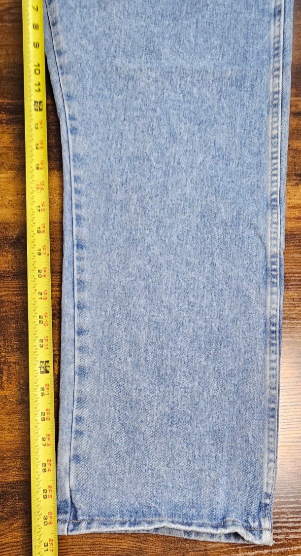 Wrangler Blues Relaxed Fit Straight Boot Denim Jeans 42X30 Men's Blue Jeans NWT thumbnail 5