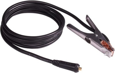 200A Welding Electrode Holder with 3m Cable Assembled Welder Ground Earth Clamp 