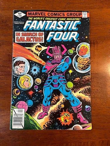 FANTASTIC FOUR # 210 VG+ MARVEL COMICS 1979 GALACTUS