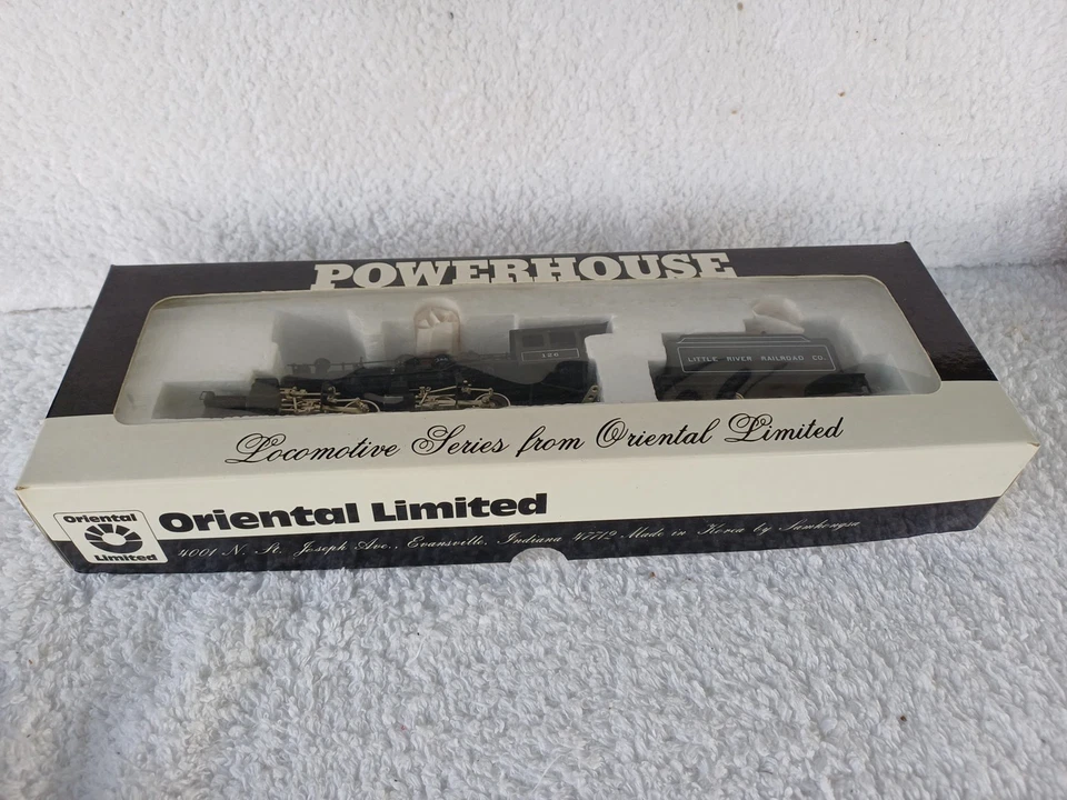 Powerhouse Oriental HO 8050 2-4-4-2 Steam Loco No.126 Little River Railroad Co. - Image 2 of 4