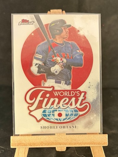Topps 2023 Finest Shohei Ohtani 2000 World's Finest Insert #2000-10